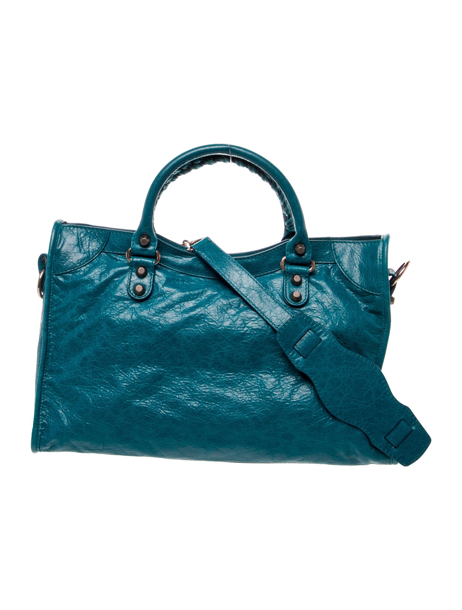 Balenciaga Leather Motocross City Giant